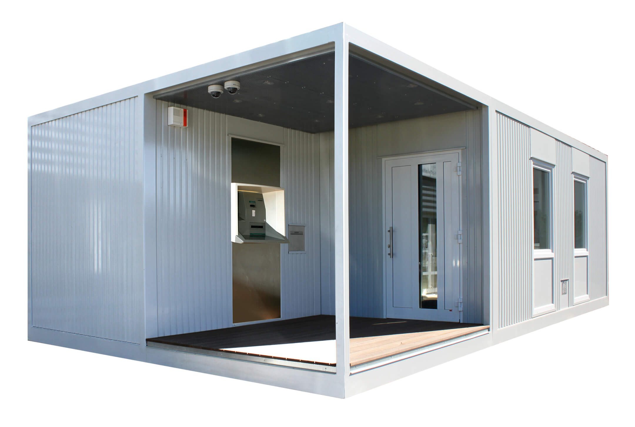 Mobilbank oder Mietbank-Container | Cash Corner mietbank-1